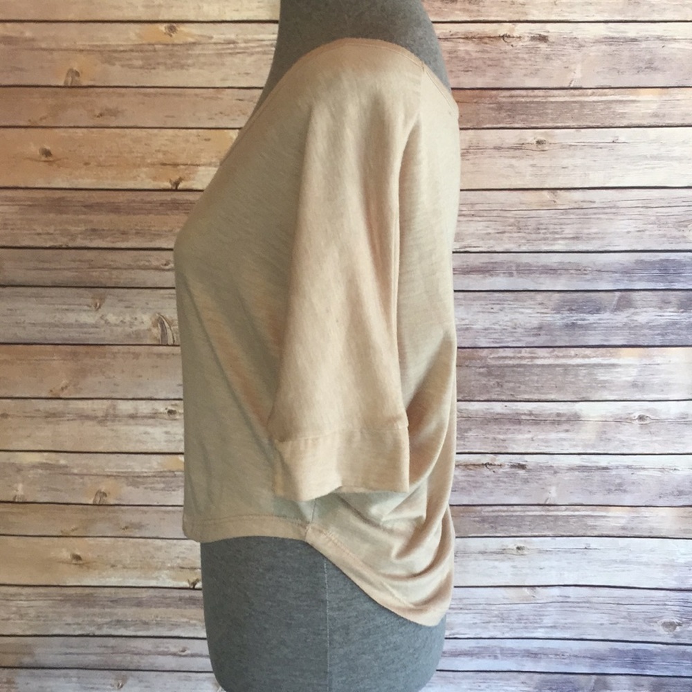 Tan Crop Top - Picture 2 of 3
